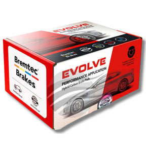 Evolve Hybrid Carbon Performance Brake Pads Set BT24200EV550 - Bremtec