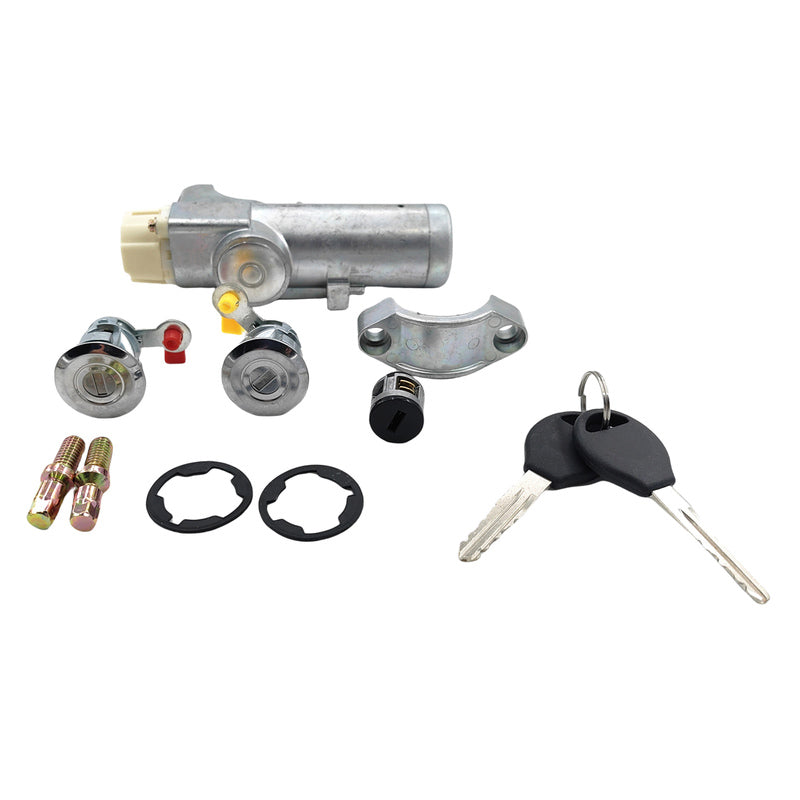 Ignition Barrel Door Locks With Bolts Fit For Nissan Patrol DX ST GU Y61 Ute 2000-2017 IBA-NS002 - Machter
