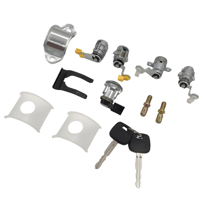 Ignition Barrel Lock & Door Locks Set Fit For Toyota Hiace 100 Series LH103 LH125 RZH103 RZH112 1996-2004 IBA-TA006 - Machter