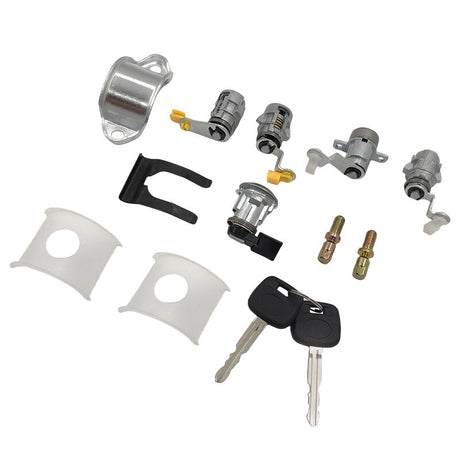 Ignition Barrel Lock & Door Locks Set Fit For Toyota Hiace 100 Series LH103 LH125 RZH103 RZH112 1996-2004 IBA-TA006 - Machter