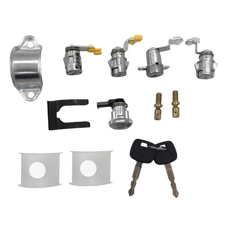 Ignition Barrel Lock & Door Locks Set Fit For Toyota Hiace 100 Series LH103 LH125 RZH103 RZH112 1996-2004 IBA-TA006 - Machter
