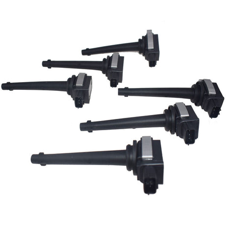 6 Pieces Ignition Coil Fit For Mitsubishi 380 DB 6G75 3.8L 2005-2008 22448-ED800 - Machter
