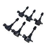 6pcs Ignition Coil Fit For Nissan Elgrand E50 E51 E52 Maxima J31 Murano Z50 Navara D40 Pathfinder R51 Skyline V35 Teana J31 2000-ON 22448-AL61C IC-NS003-6PCS - Machter