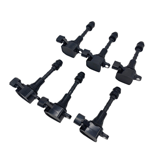 6pcs Ignition Coil Fit For Nissan Elgrand E50 E51 E52 Maxima J31 Murano Z50 Navara D40 Pathfinder R51 Skyline V35 Teana J31 2000-ON 22448-AL61C IC-NS003-6PCS - Machter