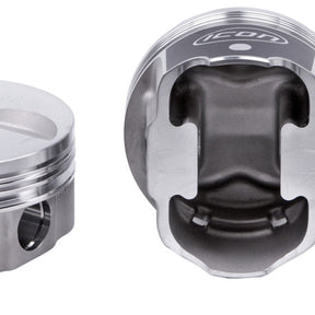 Piston & Pin Set (Performance) CHEV 350 SB V8 FLAT TOP FHR 8IC10012-040 - ICON