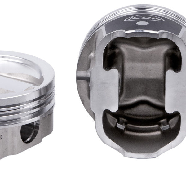 Piston & Pin Set (Performance) CHEV 400 SB V8 DISH TOP FHR 8IC10034-030 - ICON