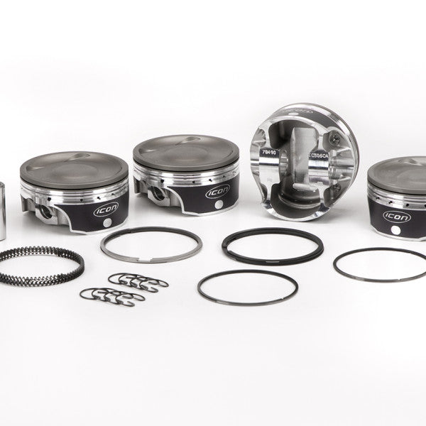 Piston & Ring Set (Performance) SUBARU EJ25 TURBO FORGED 4IC506LCATK-.50 - ICON