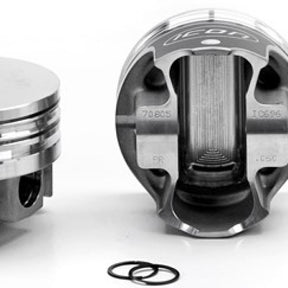 Piston & Pin Set (Performance) HOLDEN 186 FLAT TOP FORGED 6IC696-060 - ICON