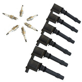 Ignition Coil Pack Spark Plugs Fit For Territory SX SY Falcon Fairlane BA BF LTD XR6 ICKIT-FD002M - Machter