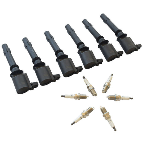 Ignition Coil Pack Spark Plugs Fit For Territory SX SY Falcon Fairlane BA BF LTD XR6 ICKIT-FD002M - Machter