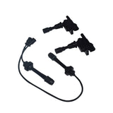 Ignition Coils & Gun Leads Fit For Ford Laser Mazda 323 Astina Protege 1.8L ICKIT-FD003 - Machter