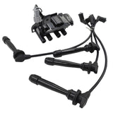 Ignition Coil Pack & Lead Kit Fit For Kia Cerato LD Rio JB For Hyundai Accent Getz TB L4 1.6L G4EC G4ED 2001-2011 ICKIT-HY001 - Machter