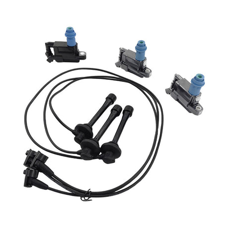 Ignition Coil & Ignition Lead Kit Fit For Lexus GS300 JZS160 IS300 JCE10 3.0L 2JZ-GE 6Cyl 24V 1997-2005 ICKIT-LX001 - Machter