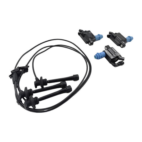 Ignition Coil & Ignition Lead Kit Fit For Lexus GS300 JZS160 IS300 JCE10 3.0L 2JZ-GE 6Cyl 24V 1997-2005 ICKIT-LX001 - Machter