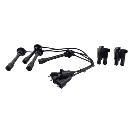 Ignition Coil & Top Gun Lead Kit Fit For Toyota Hilux RZN149R RZN169R 2.7L 3RZ-FE 4 Cylinder MPFi 16V 1997-2005 ICKIT-TA001 - Machter