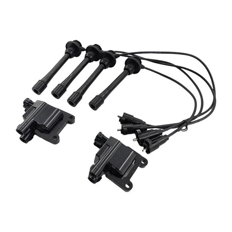 Ignition Coil & Top Gun Lead Kit Fit For Toyota Hilux RZN149R RZN169R 2.7L 3RZ-FE 4 Cylinder MPFi 16V 1997-2005 ICKIT-TA001 - Machter