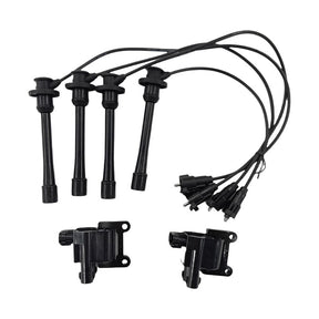 Ignition Coil & Top Gun Lead Kit Fit For Toyota Hilux RZN149R RZN169R 2.7L 3RZ-FE 4 Cylinder MPFi 16V 1997-2005 ICKIT-TA001 - Machter