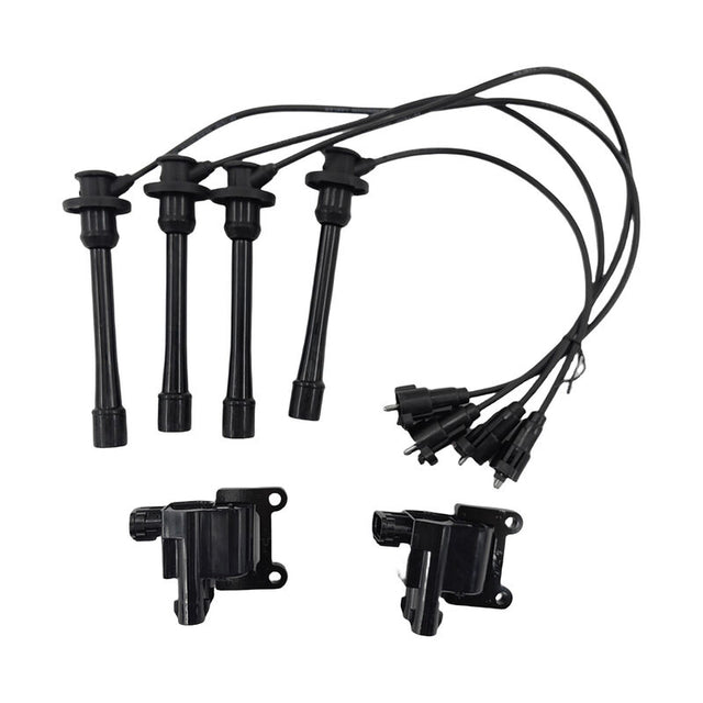 Ignition Coil & Top Gun Lead Kit Fit For Toyota Hilux RZN149R RZN169R 2.7L 3RZ-FE 4 Cylinder MPFi 16V 1997-2005 ICKIT-TA001 - Machter