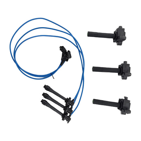 Ignition Coil & Top Gun Lead Kit Fit For Toyota Avalon MCX10R Camry MCV20R MCV36R Vienta MCV20R 1MZ-FE 3.0L ICKIT-TA002 - Machter