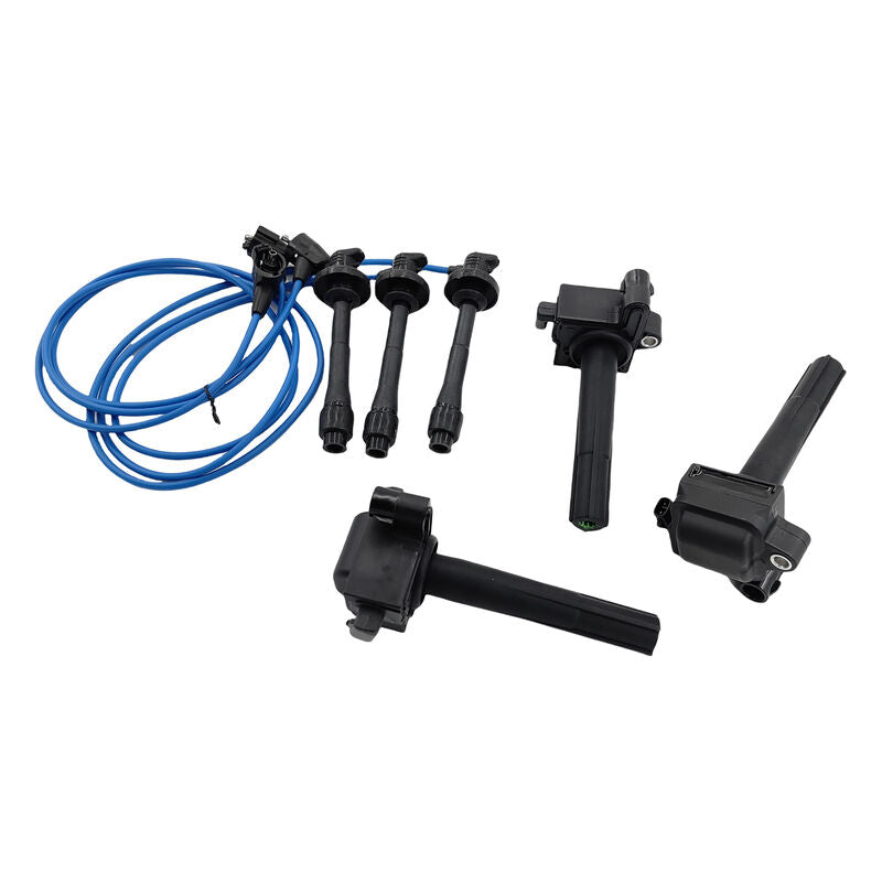 Ignition Coil & Top Gun Lead Kit Fit For Toyota Avalon MCX10R Camry MCV20R MCV36R Vienta MCV20R 1MZ-FE 3.0L ICKIT-TA002 - Machter