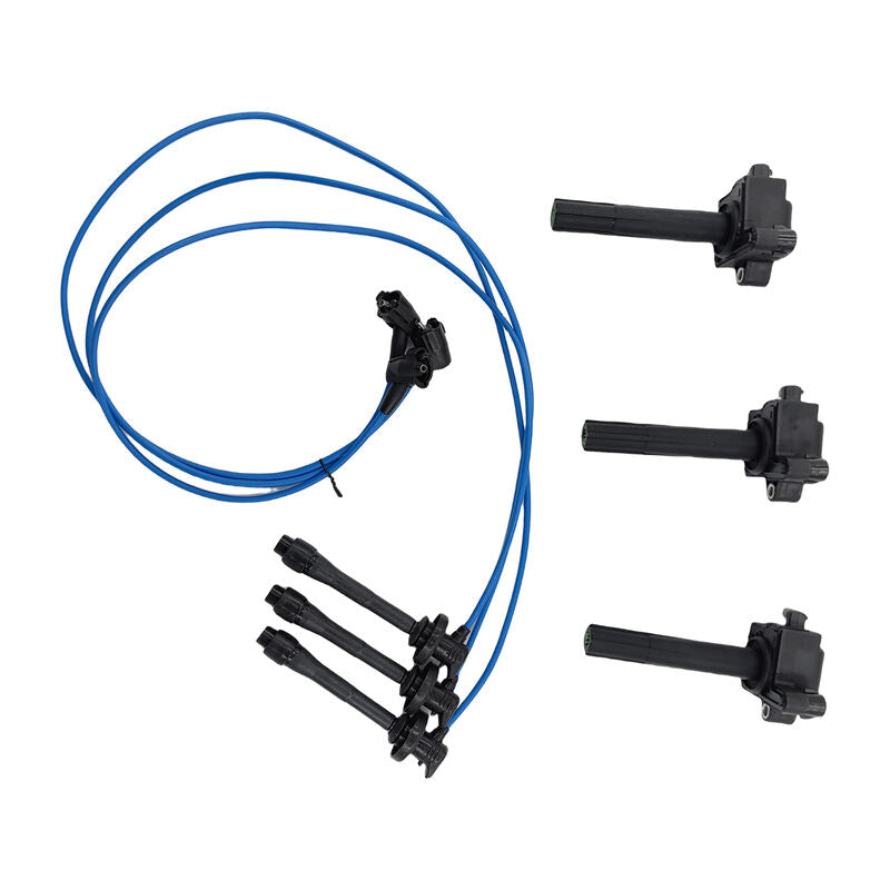 Ignition Coil & Top Gun Lead Kit Fit For Toyota Avalon MCX10R Camry MCV20R MCV36R Vienta MCV20R 1MZ-FE 3.0L ICKIT-TA002 - Machter