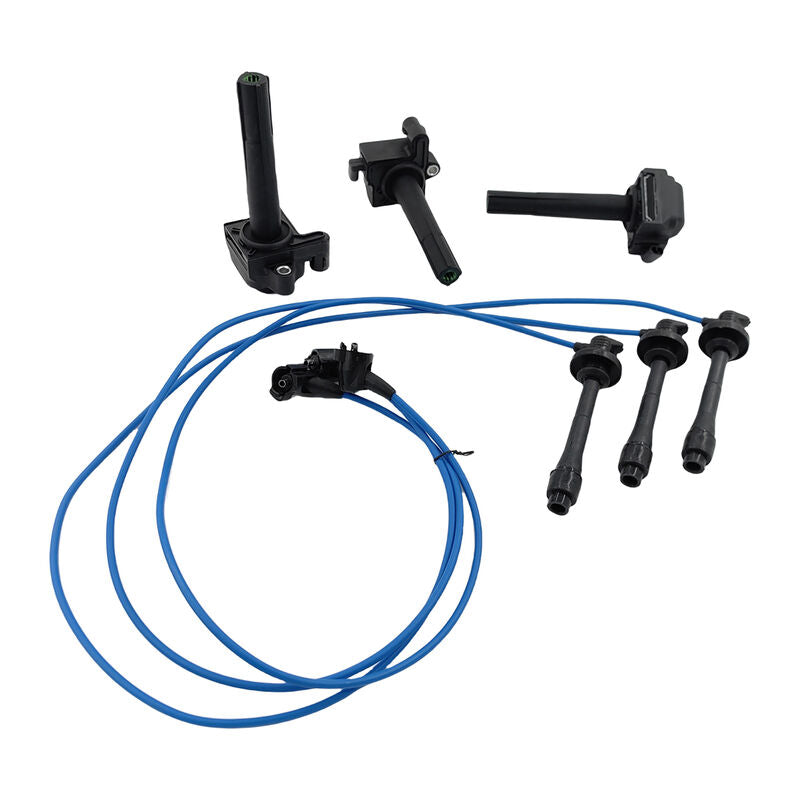 Ignition Coil & Top Gun Lead Kit Fit For Toyota Avalon MCX10R Camry MCV20R MCV36R Vienta MCV20R 1MZ-FE 3.0L ICKIT-TA002 - Machter