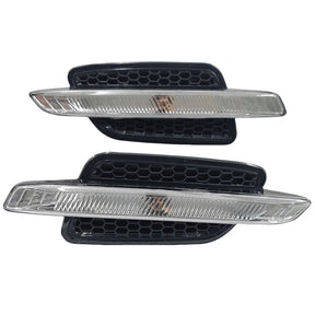 Pair Side Guard Indicators Flasher Turn Signal Left + Right Hand Side Fit For Holden Commodore VE 2006-2013 ICL-HLN002 - Machter