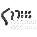 Intercooler Piping Kit With Joints & Clamps Black Fit For Nissan Navara D40 Turbo 2.5L YD25DDTI Engine 2005-2014 ICP-NS001-BLK - Machter
