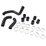 Intercooler Piping Kit With Joints & Clamps Black Fit For Nissan Navara D40 Turbo 2.5L YD25DDTI Engine 2005-2014 ICP-NS001-BLK - Machter