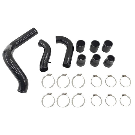Intercooler Piping Kit With Joints & Clamps Red Fit For Nissan Navara D40 Turbo 2.5L YD25DDTI Engine 2005-2014 ICP-NS001-RED - Machter