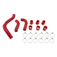 Intercooler Piping Kit With Joints & Clamps Red Fit For Nissan Navara D40 Turbo 2.5L YD25DDTI Engine 2005-2014 ICP-NS001-RED - Machter