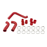 Intercooler Piping Kit With Joints & Clamps Red Fit For Nissan Navara D40 Turbo 2.5L YD25DDTI Engine 2005-2014 ICP-NS001-RED - Machter