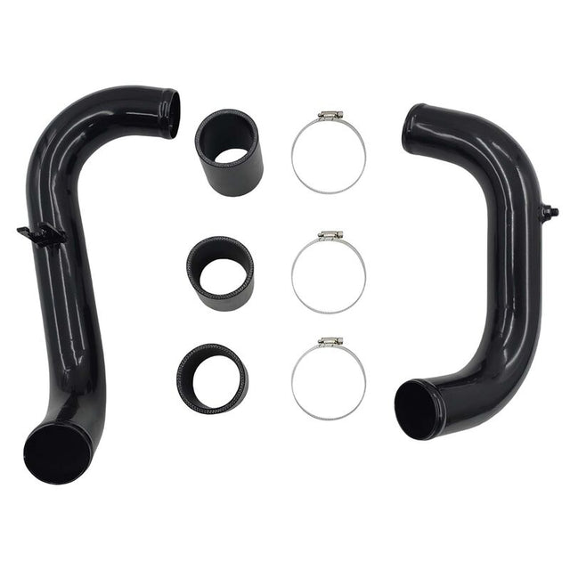 Intercooler Piping Kit With Joints & Clamps Black Fit For Nissan Navara D40 2.5L 140Kw YD25DDTi Engine Spain Built Only 2010-2014 ICP-NS004-BLK - Machter