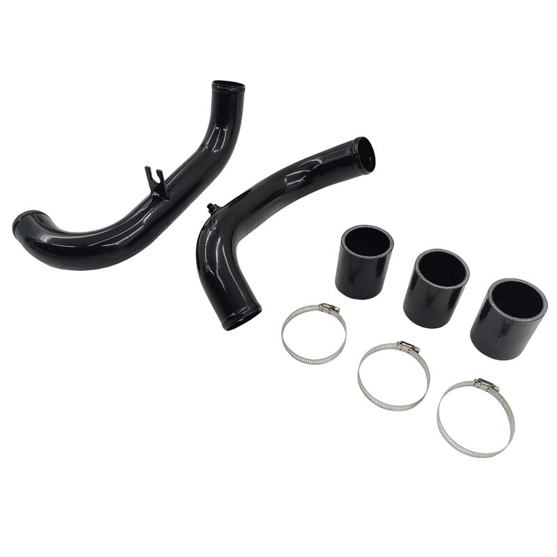 Intercooler Piping Kit With Joints & Clamps Black Fit For Nissan Navara D40 2.5L 140Kw YD25DDTi Engine Spain Built Only 2010-2014 ICP-NS004-BLK - Machter