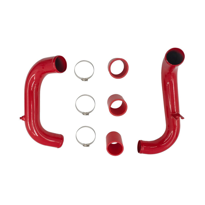 Intercooler Piping Kit With Joints & Clamps Red Fit For Nissan Navara D40 2.5L 140Kw YD25DDTi Engine Spain Built Only 2010-2014 ICP-NS004-RED - Machter