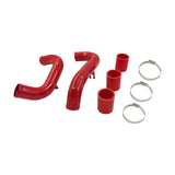 Intercooler Piping Kit With Joints & Clamps Red Fit For Nissan Navara D40 2.5L 140Kw YD25DDTi Engine Spain Built Only 2010-2014 ICP-NS004-RED - Machter