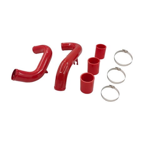 Intercooler Piping Kit With Joints & Clamps Red Fit For Nissan Navara D40 2.5L 140Kw YD25DDTi Engine Spain Built Only 2010-2014 ICP-NS004-RED - Machter