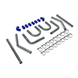 2Inch 51mm 2'' Universal Turbo Intercooler Piping Pipe Kit Aluminum Fit For All Turbo Projects ICP-UN20 - Machter