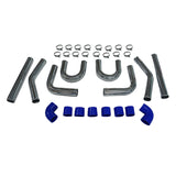 3Inch 76mm 3" Universal Turbo Intercooler Piping Pipe Kit Aluminum Fit For All Turbo Projects ICP-UN30 - Machter