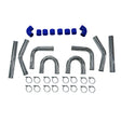 3Inch 76mm 3" Universal Turbo Intercooler Piping Pipe Kit Aluminum Fit For All Turbo Projects ICP-UN30 - Machter