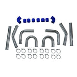 3Inch 76mm 3" Universal Turbo Intercooler Piping Pipe Kit Aluminum Fit For All Turbo Projects ICP-UN30 - Machter