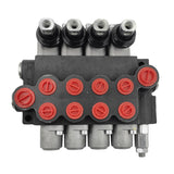 4 Spool P40 Hydraulic Directional Control Valve Fit For Tractor Loader Wood Chipper Excavator Forklift ICV-P40 - Machter