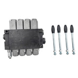 4 Spool P40 Hydraulic Directional Control Valve Fit For Tractor Loader Wood Chipper Excavator Forklift ICV-P40 - Machter