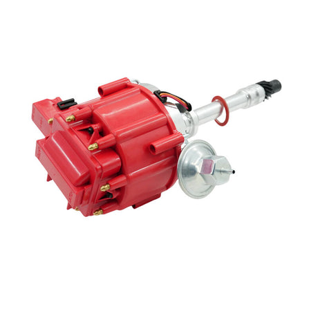 HEI Distributor Assembly 9000RPM MSD Fit For Chevrolet 350 454 SBC BBC w/Coil Module IDB-LS001 - Machter