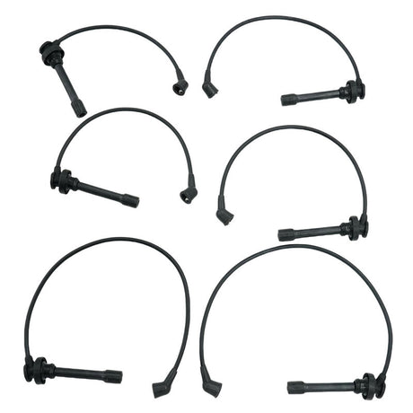 6 x Ignition Leads Lead Kit Fit For Mitsubishi Triton MK 6G72 3.0L V6 10/1996-2004 - Machter