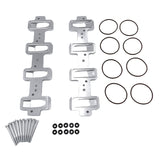 Aluminium Intake Manifold Adapter Plate Kit for LS Cathedral Port Cylinder Head - Machter