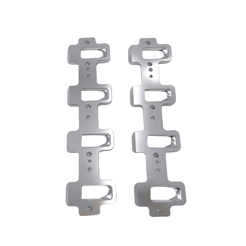 Aluminium Intake Manifold Adapter Plate Kit for LS Cathedral Port Cylinder Head - Machter