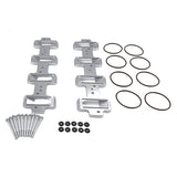 Aluminium Intake Manifold Adapter Plate Kit for LS Cathedral Port Cylinder Head - Machter