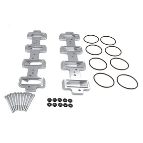 Aluminium Intake Manifold Adapter Plate Kit for LS Cathedral Port Cylinder Head - Machter