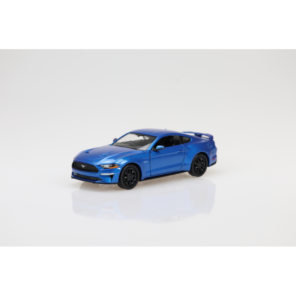 2018 Ford Mustang GT Right Hand Drive Blue Diecast Model Car 1:24 Scale (Approx. 18–20cm) Collectible | Universal Auto Spares